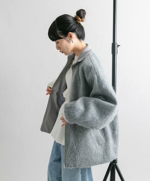 KBF / ケービーエフ その他アウター | ハイネックシャギーコート | 詳細28