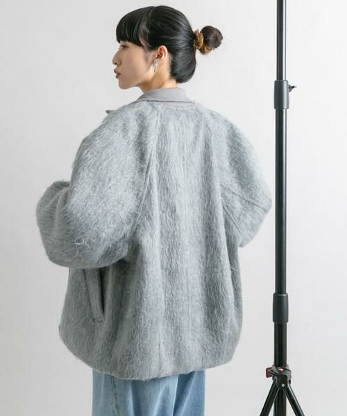 KBF / ケービーエフ その他アウター | ハイネックシャギーコート | 詳細29
