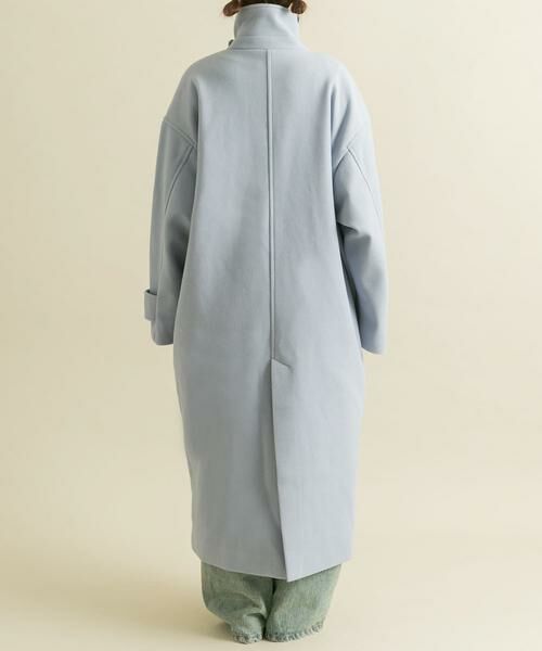 KBF / ケービーエフ ステンカラーコート | 『2サイズ展開』コクーンロングコート | 詳細16