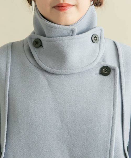 KBF / ケービーエフ ステンカラーコート | 『2サイズ展開』コクーンロングコート | 詳細17