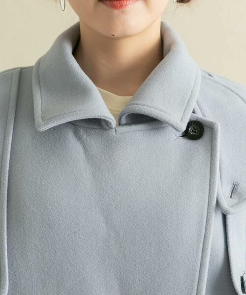 KBF / ケービーエフ ステンカラーコート | 『2サイズ展開』コクーンロングコート | 詳細18