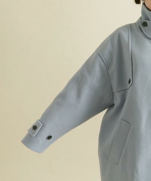 KBF / ケービーエフ ステンカラーコート | 『2サイズ展開』コクーンロングコート | 詳細20
