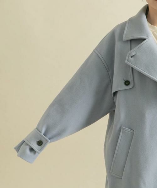 KBF / ケービーエフ ステンカラーコート | 『2サイズ展開』コクーンロングコート | 詳細21