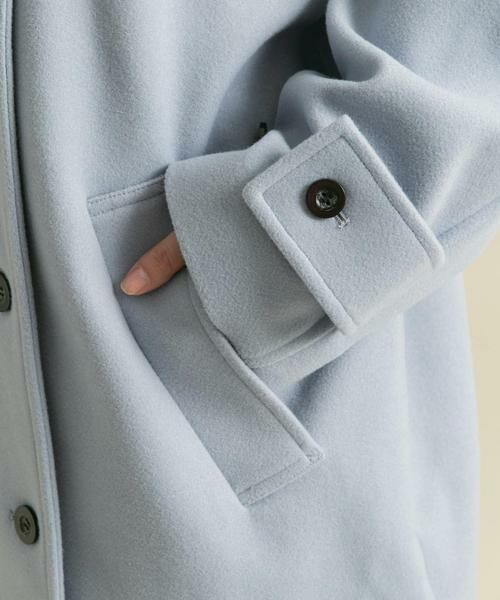 KBF / ケービーエフ ステンカラーコート | 『2サイズ展開』コクーンロングコート | 詳細22