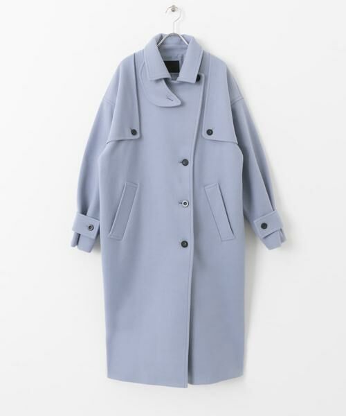 KBF / ケービーエフ ステンカラーコート | 『2サイズ展開』コクーンロングコート | 詳細25