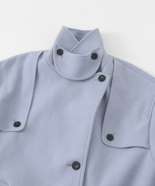 KBF / ケービーエフ ステンカラーコート | 『2サイズ展開』コクーンロングコート | 詳細27
