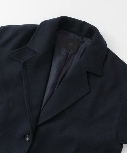 KBF / ケービーエフ ステンカラーコート | コクーンミドルコート | 詳細16