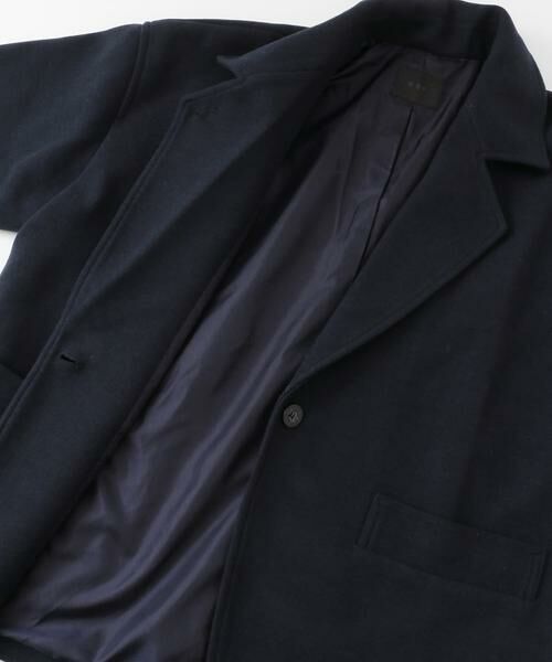 KBF / ケービーエフ ステンカラーコート | コクーンミドルコート | 詳細18