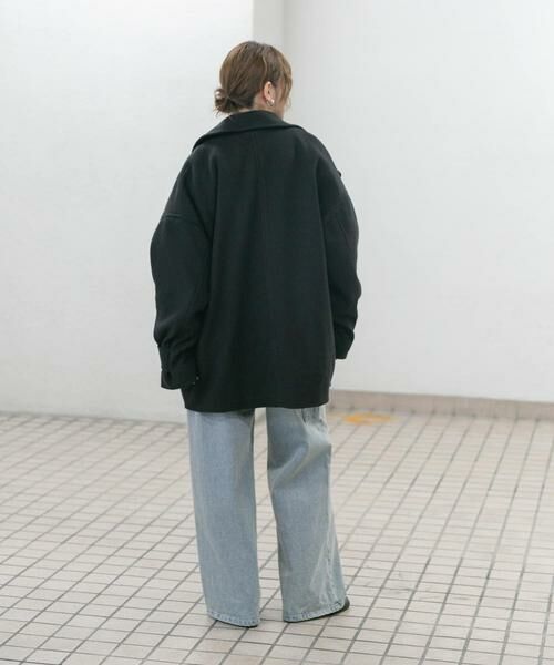 KBF / ケービーエフ ステンカラーコート | コクーンミドルコート | 詳細30