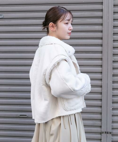 KBF / ケービーエフ その他アウター | マルチWAYボアジャケット | 詳細1