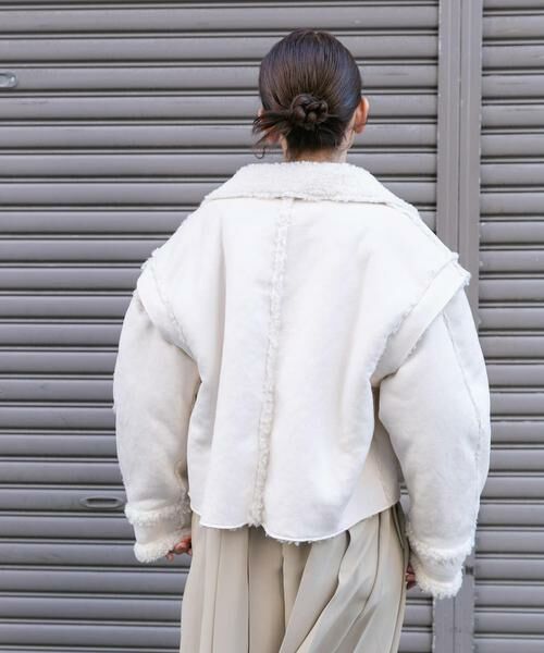 KBF / ケービーエフ その他アウター | マルチWAYボアジャケット | 詳細2