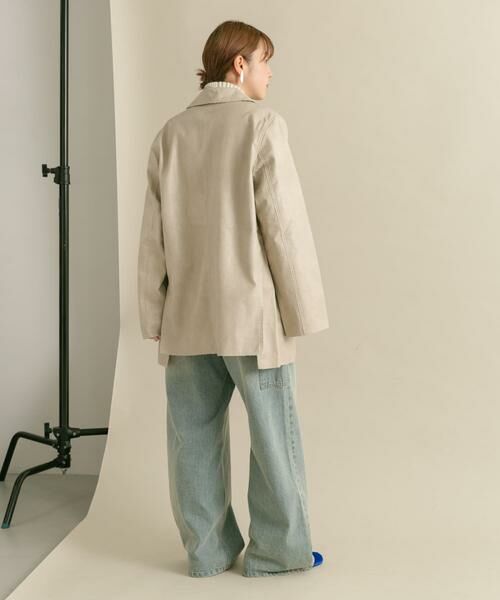 KBF / ケービーエフ レザーブルゾン・ジャケット | ヴィンテージライクジャケット | 詳細23