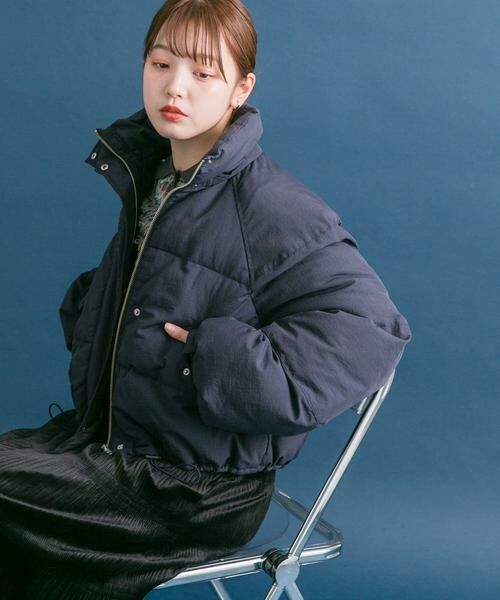 KBF / ケービーエフ ダウンジャケット・ベスト | ショート中綿フードジャケット | 詳細8