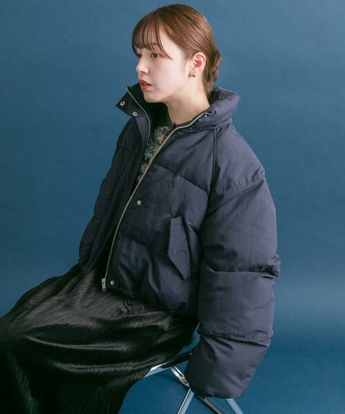 KBF / ケービーエフ ダウンジャケット・ベスト | ショート中綿フードジャケット | 詳細9