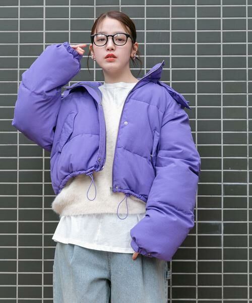 KBF / ケービーエフ ダウンジャケット・ベスト | ショート中綿フードジャケット | 詳細18