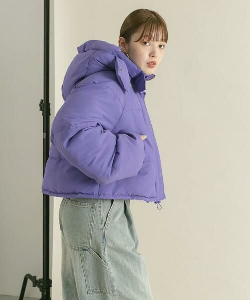 KBF / ケービーエフ ダウンジャケット・ベスト | ショート中綿フードジャケット | 詳細28