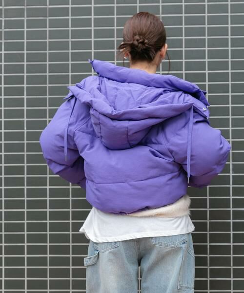 KBF / ケービーエフ ダウンジャケット・ベスト | ショート中綿フードジャケット | 詳細19