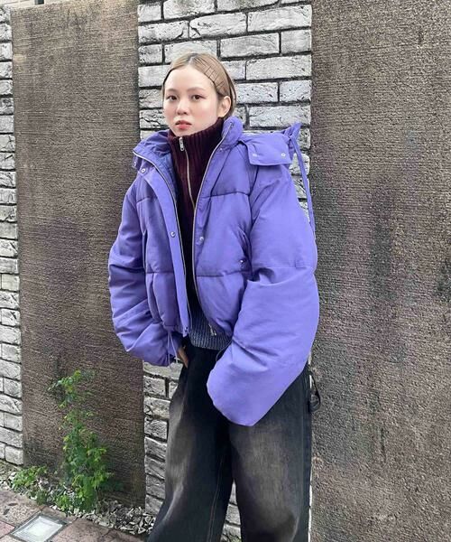 KBF / ケービーエフ ダウンジャケット・ベスト | ショート中綿フードジャケット | 詳細23