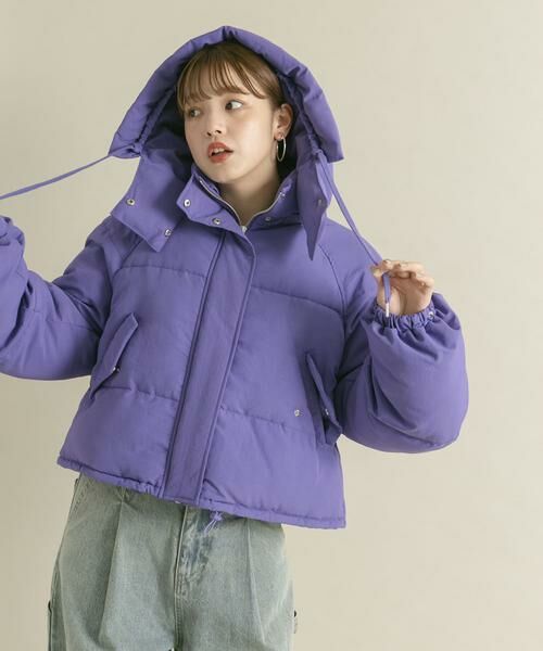 KBF / ケービーエフ ダウンジャケット・ベスト | ショート中綿フードジャケット | 詳細25