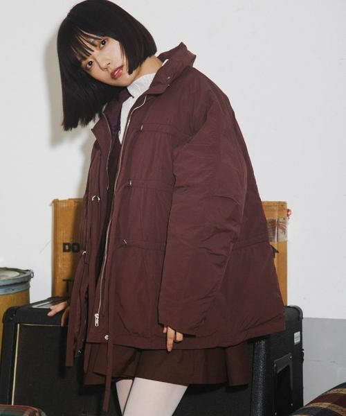 KBF / ケービーエフ ダウンジャケット・ベスト | フロントリボン中綿ジャケット | 詳細4