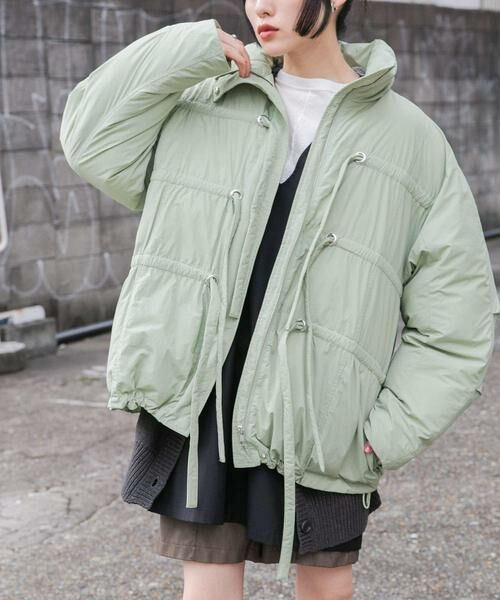 KBF / ケービーエフ ダウンジャケット・ベスト | フロントリボン中綿ジャケット | 詳細14