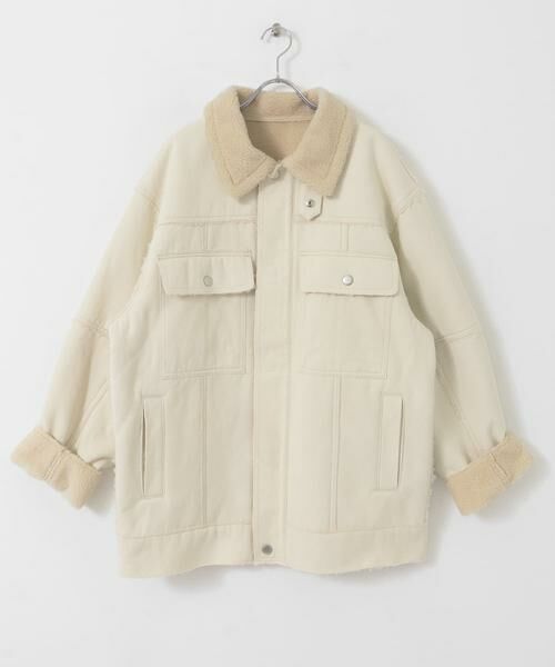 KBF / ケービーエフ その他アウター | オーバーサイズボアジャケット | 詳細22