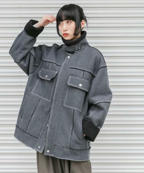 KBF / ケービーエフ その他アウター | オーバーサイズボアジャケット | 詳細25