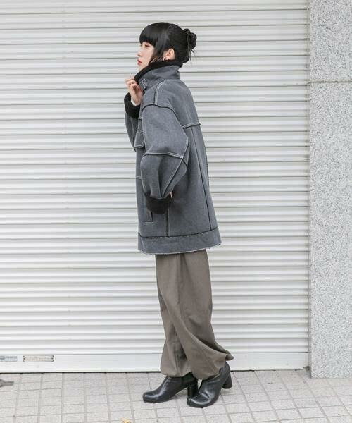 KBF / ケービーエフ その他アウター | オーバーサイズボアジャケット | 詳細28