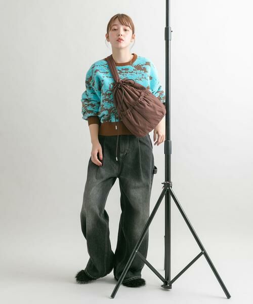 KBF / ケービーエフ ショルダーバッグ | ナイロンパファーボンサック | 詳細3