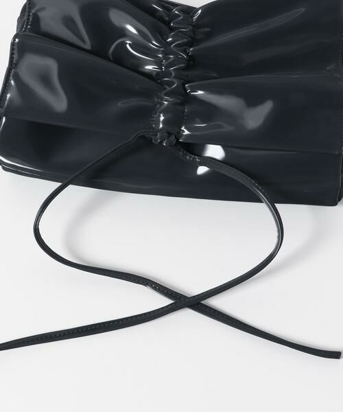 KBF / ケービーエフ ショルダーバッグ | リボンギャザーBAG | 詳細9