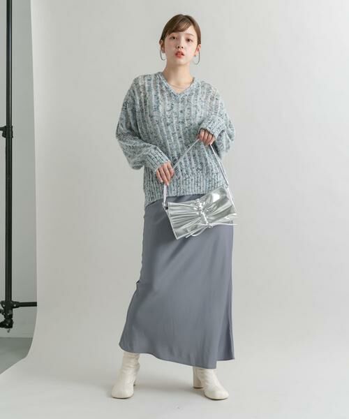 KBF / ケービーエフ ショルダーバッグ | リボンギャザーBAG | 詳細19