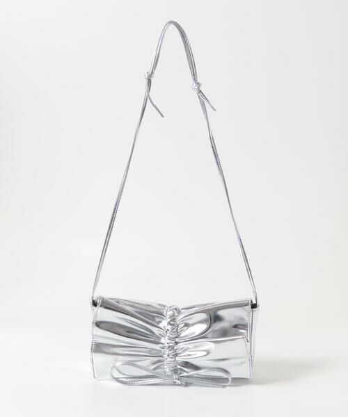 KBF / ケービーエフ ショルダーバッグ | リボンギャザーBAG | 詳細20