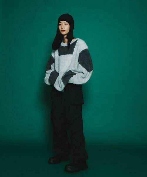 KBF / ケービーエフ ニットキャップ | ロングイヤーフラップニットキャップ | 詳細23