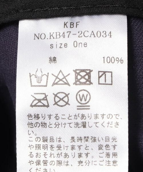 KBF / ケービーエフ キャップ | サイドエンブロイダリーCAP | 詳細8