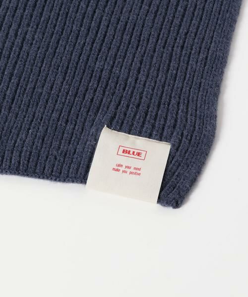 KBF / ケービーエフ マフラー・ショール・スヌード・ストール | タブ付きリブニットマフラー | 詳細16