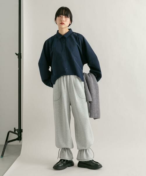 KBF / ケービーエフ マフラー・ショール・スヌード・ストール | タブ付きリブニットマフラー | 詳細21