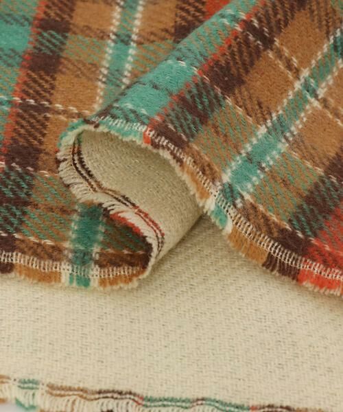 KBF / ケービーエフ マフラー・ショール・スヌード・ストール | リバーシブルチェックストール | 詳細30