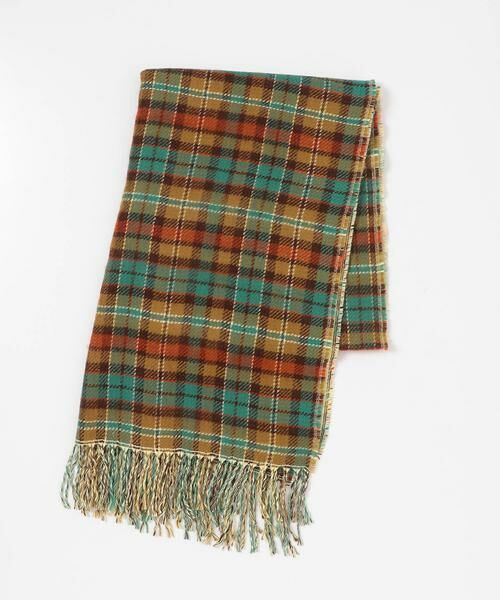 KBF / ケービーエフ マフラー・ショール・スヌード・ストール | リバーシブルチェックストール | 詳細28