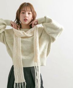 KBF / ケービーエフ マフラー・ショール・スヌード・ストール | スキニーロングマフラー