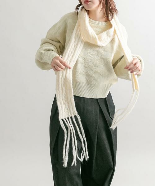 KBF / ケービーエフ マフラー・ショール・スヌード・ストール | スキニーロングマフラー | 詳細4