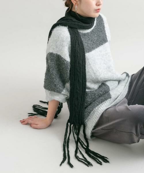 KBF / ケービーエフ マフラー・ショール・スヌード・ストール | スキニーロングマフラー | 詳細9