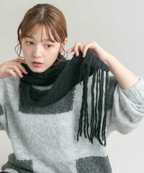 KBF / ケービーエフ マフラー・ショール・スヌード・ストール | スキニーロングマフラー | 詳細10
