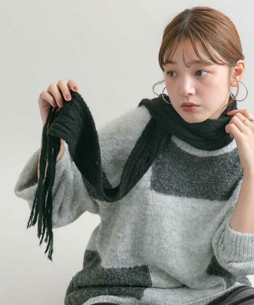 KBF / ケービーエフ マフラー・ショール・スヌード・ストール | スキニーロングマフラー | 詳細11