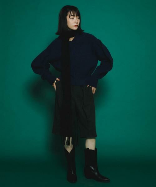 KBF / ケービーエフ マフラー・ショール・スヌード・ストール | スキニーロングマフラー | 詳細14