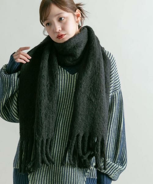 KBF / ケービーエフ マフラー・ショール・スヌード・ストール | ビッグフリンジマフラー | 詳細19