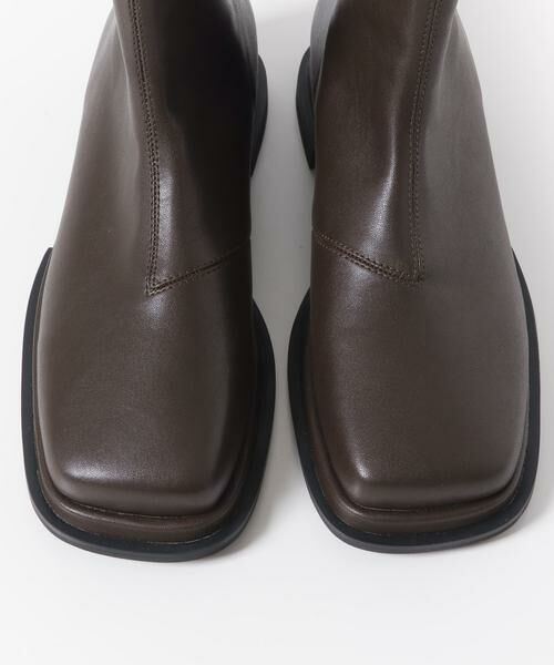 KBF / ケービーエフ ブーツ（ショート丈） | スクエアトゥフラットブーツ | 詳細13