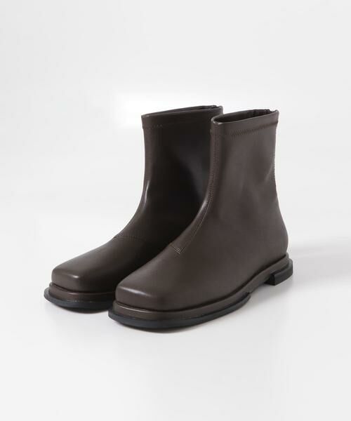KBF / ケービーエフ ブーツ（ショート丈） | スクエアトゥフラットブーツ | 詳細8
