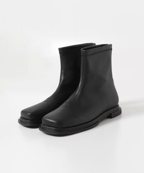 KBF / ケービーエフ ブーツ（ショート丈） | スクエアトゥフラットブーツ | 詳細23
