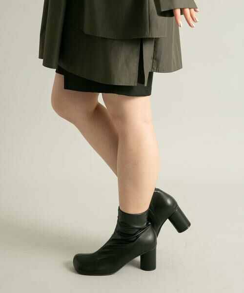 KBF / ケービーエフ ブーツ（ショート丈） | ステッチデザインラウンドトゥブーツ | 詳細11