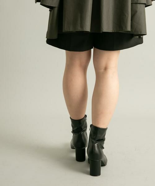 KBF / ケービーエフ ブーツ（ショート丈） | ステッチデザインラウンドトゥブーツ | 詳細12